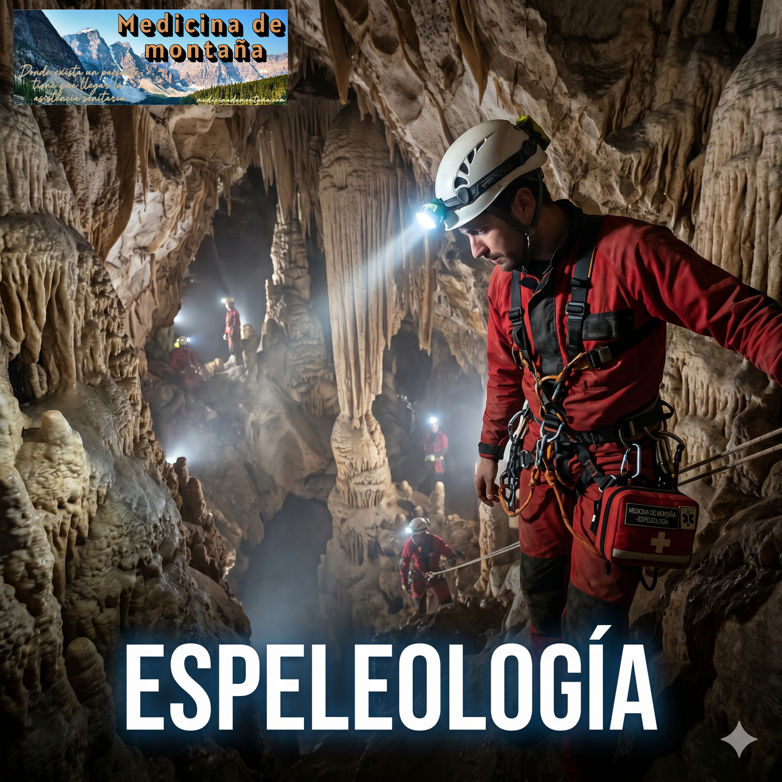 Espeleología — información técnica, cuevas, espeleo formación