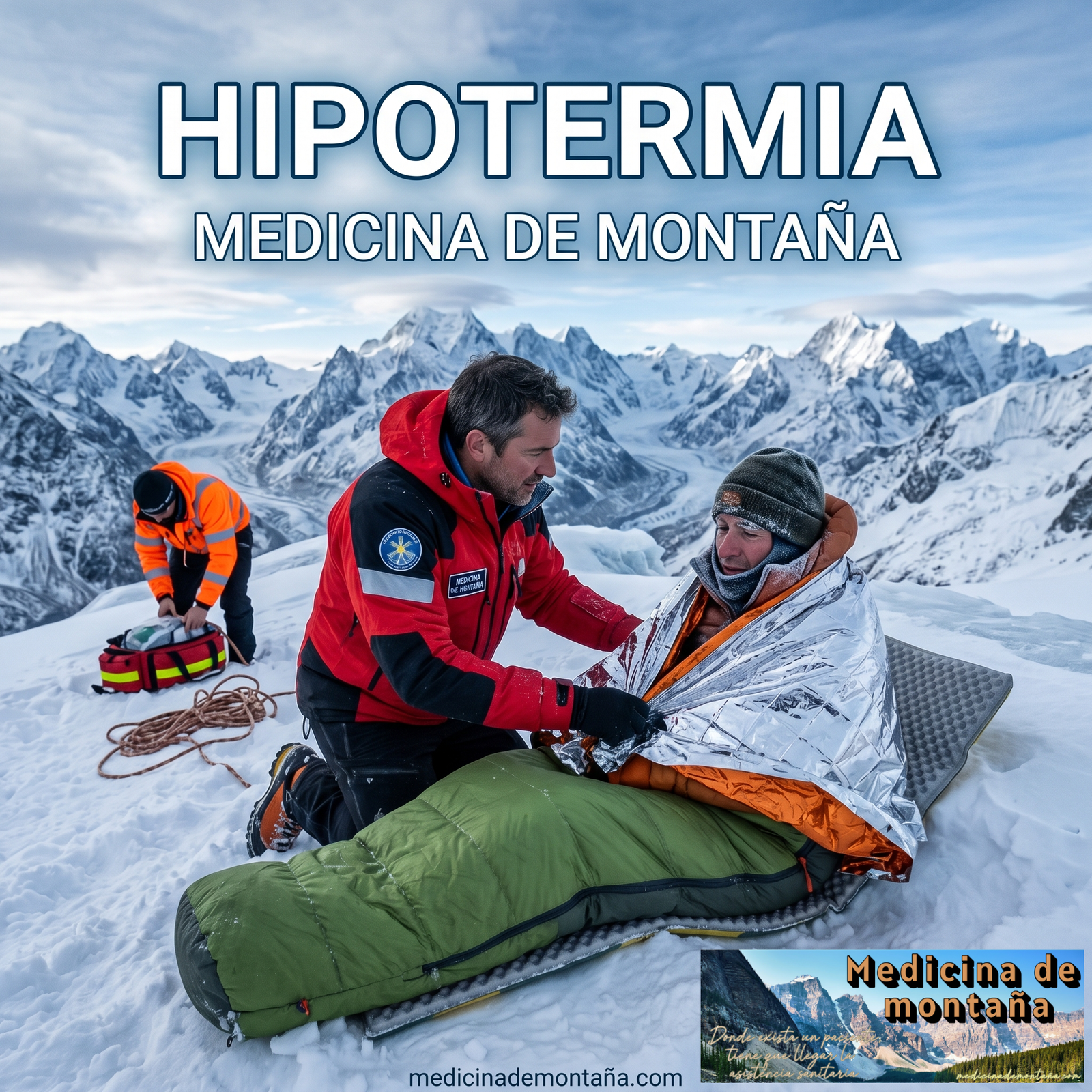 Hipotermia accidental — diagnóstico y tratamiento en montaña