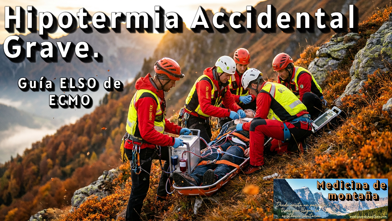 Guía ELSO de ECMO para la hipotermia accidental