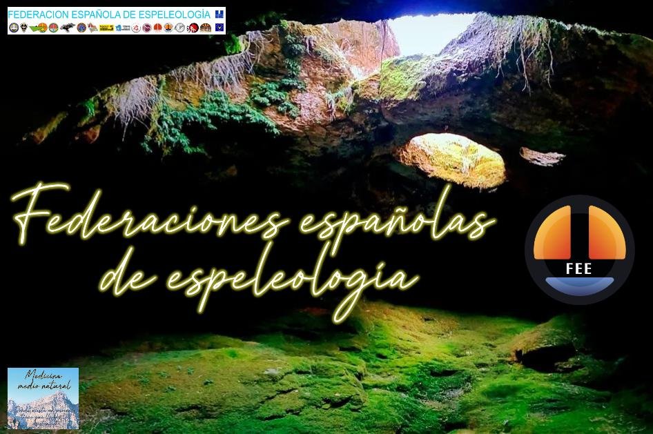 Federaciones españolas de espeleología