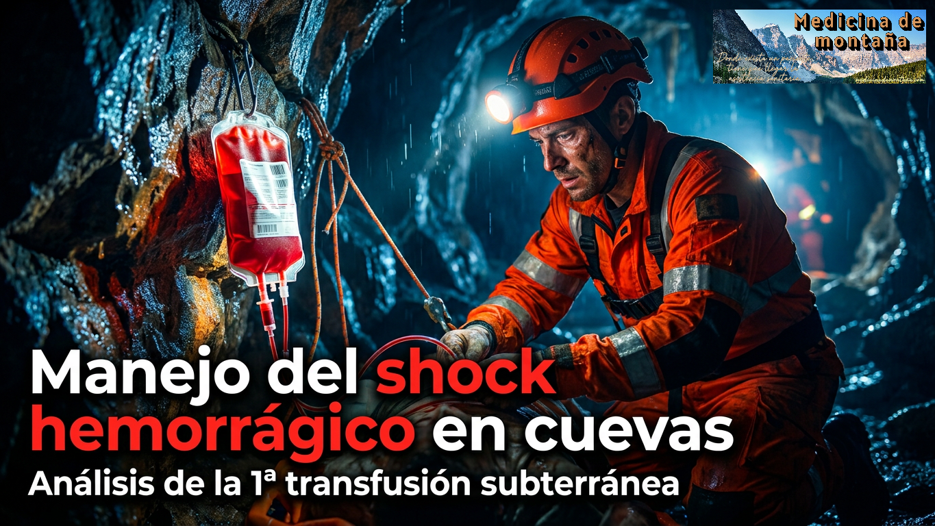 Manejo del shock hemorrágico en cuevas, Análisis de la 1ª transfusión subterránea