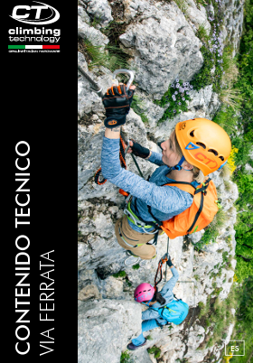 Vía ferrata manual