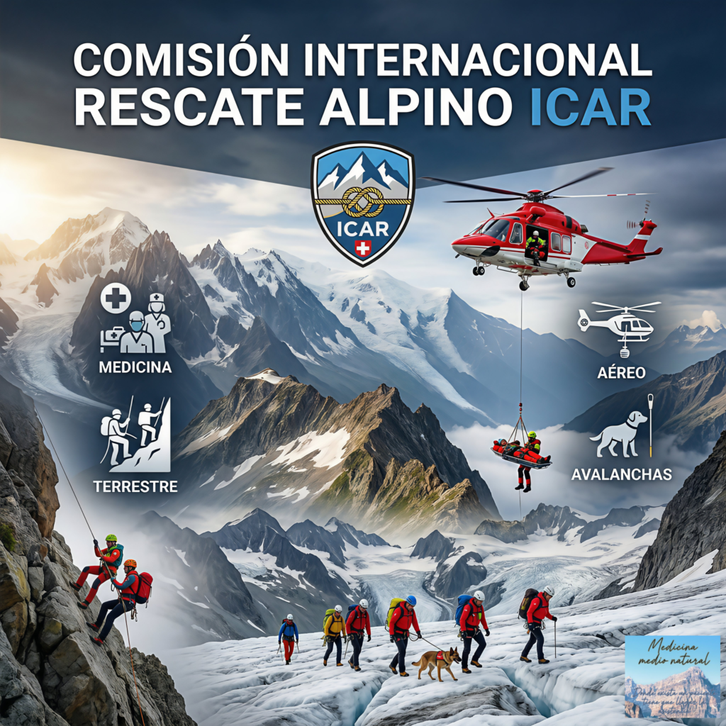 ICAR - protocolos y artículos médicos y rescate en montaña