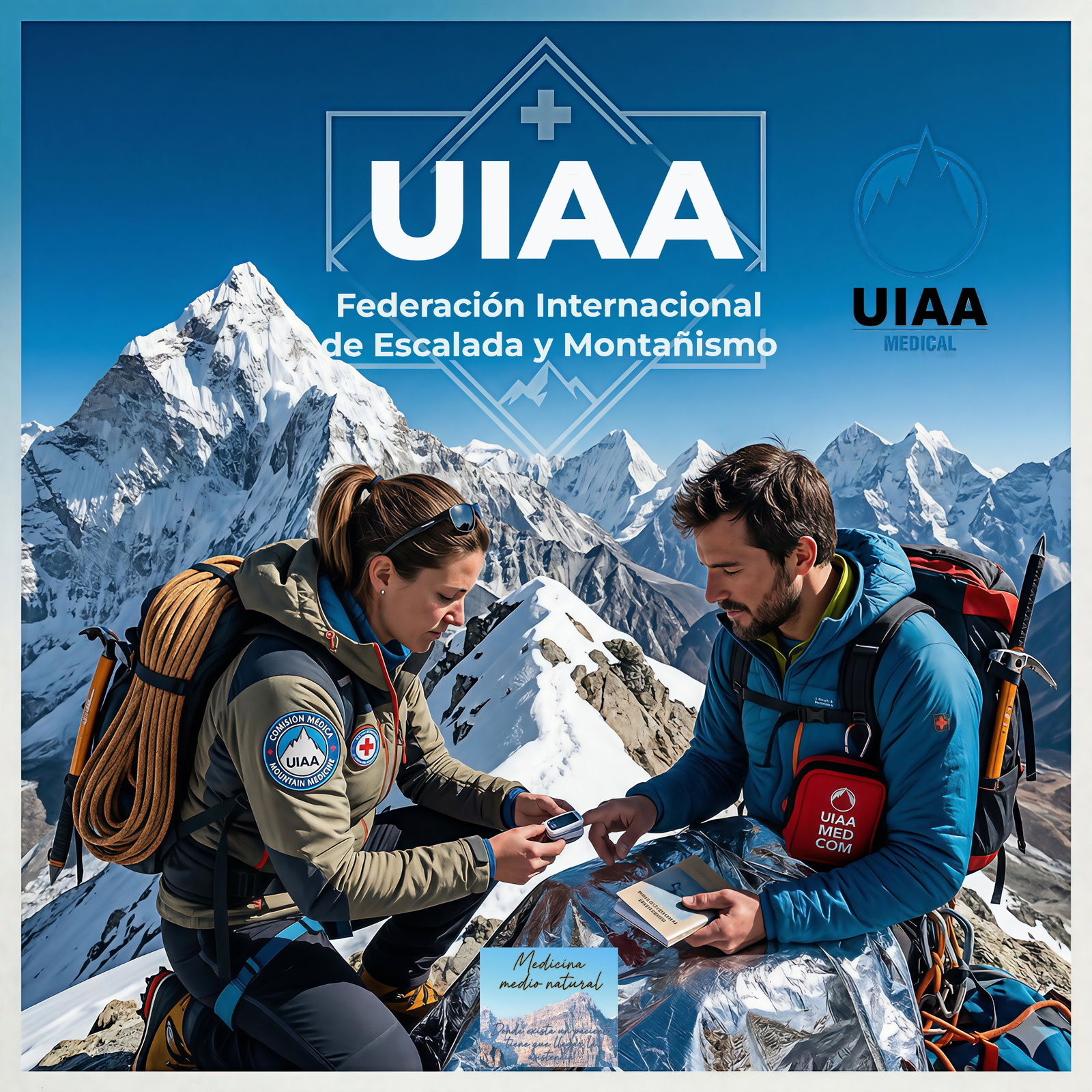 UIAA protocolos y artículos médicos y de montaña