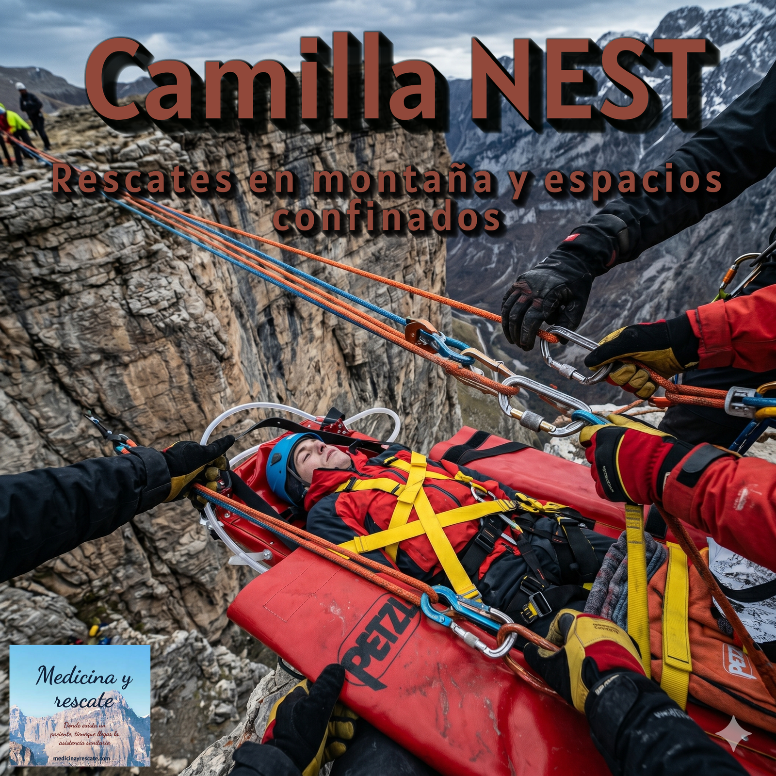 Camilla de rescate NEST