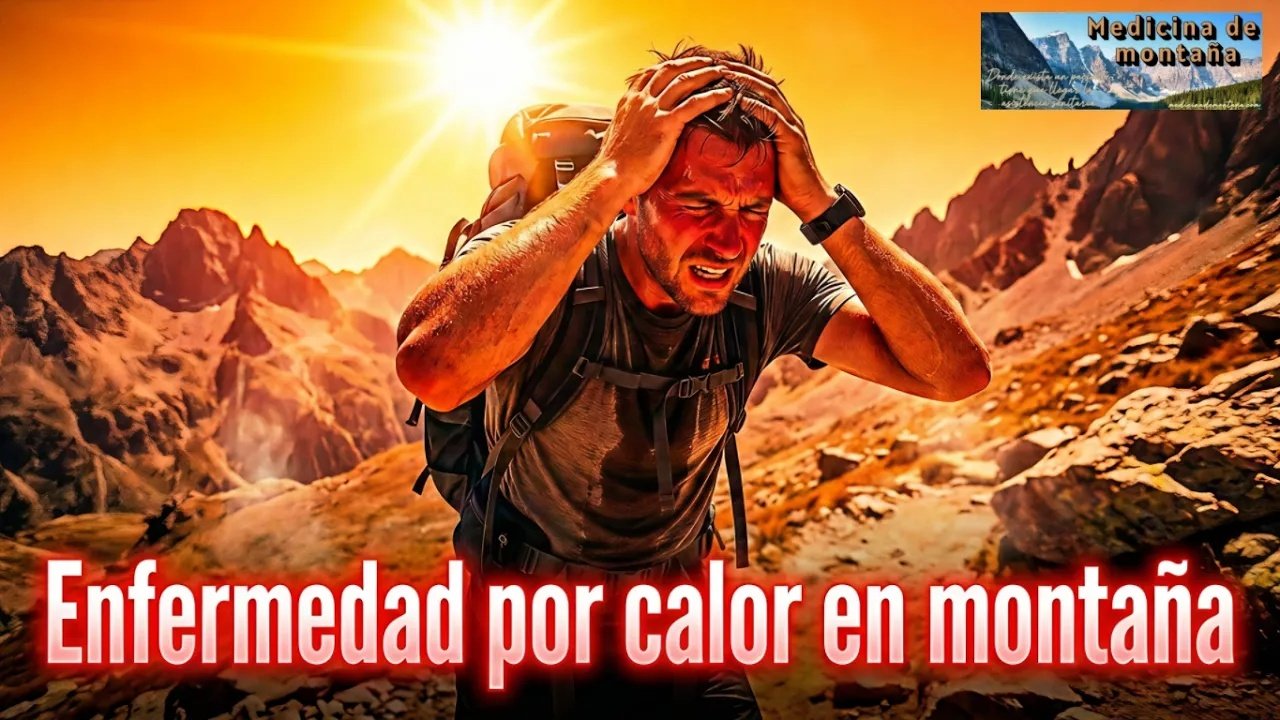 Enfermedad por calor en montaña: cómo reconocerlo y tratarlo cuando no hay hospital cerca