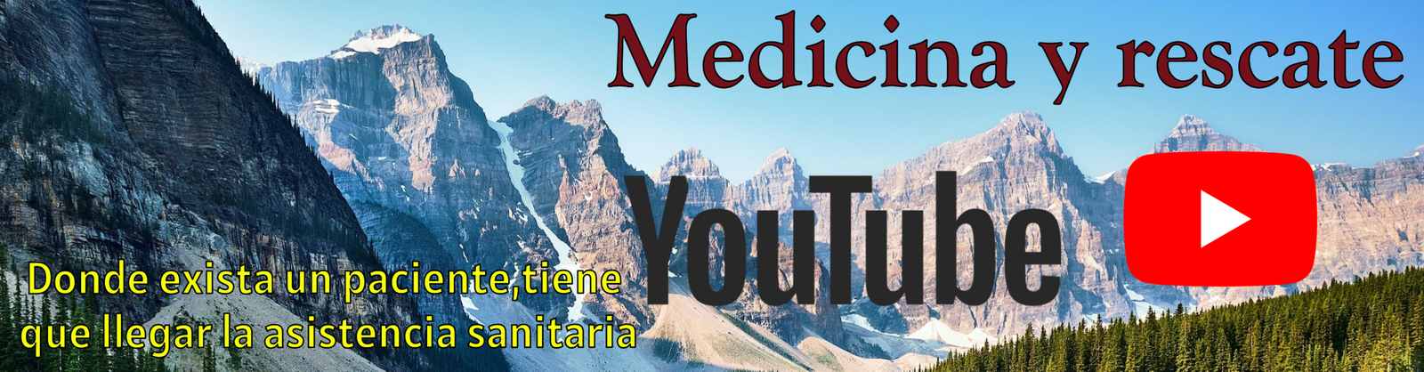 medicina y rescate - portada youtube