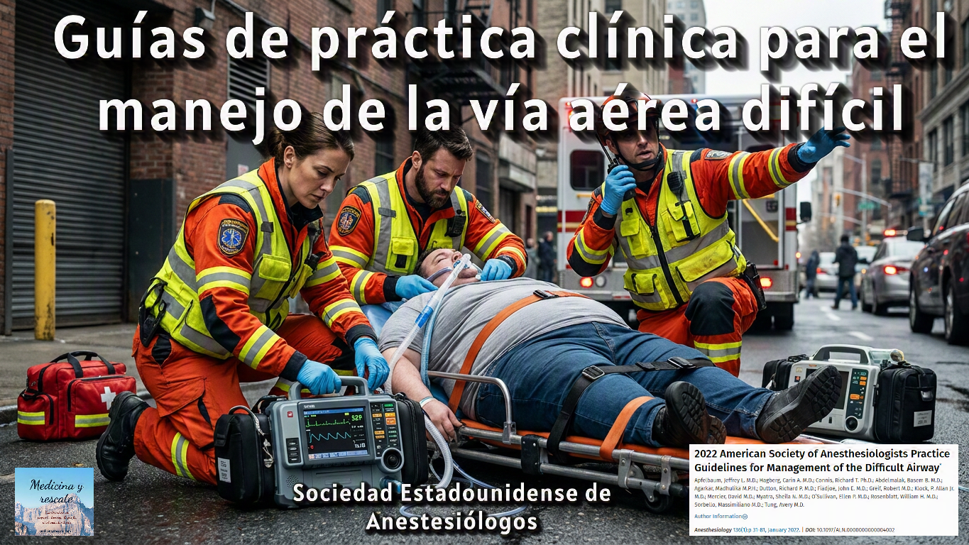 Guías de práctica clínica de la Sociedad Estadounidense de Anestesiólogos de 2022 para el manejo de la vía aérea difícil.