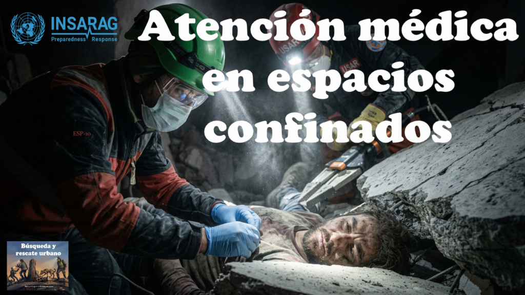 Atención médica en espacios confinados