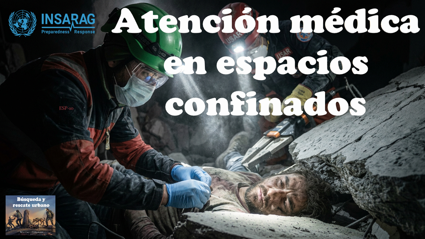 Atención médica en espacios confinados