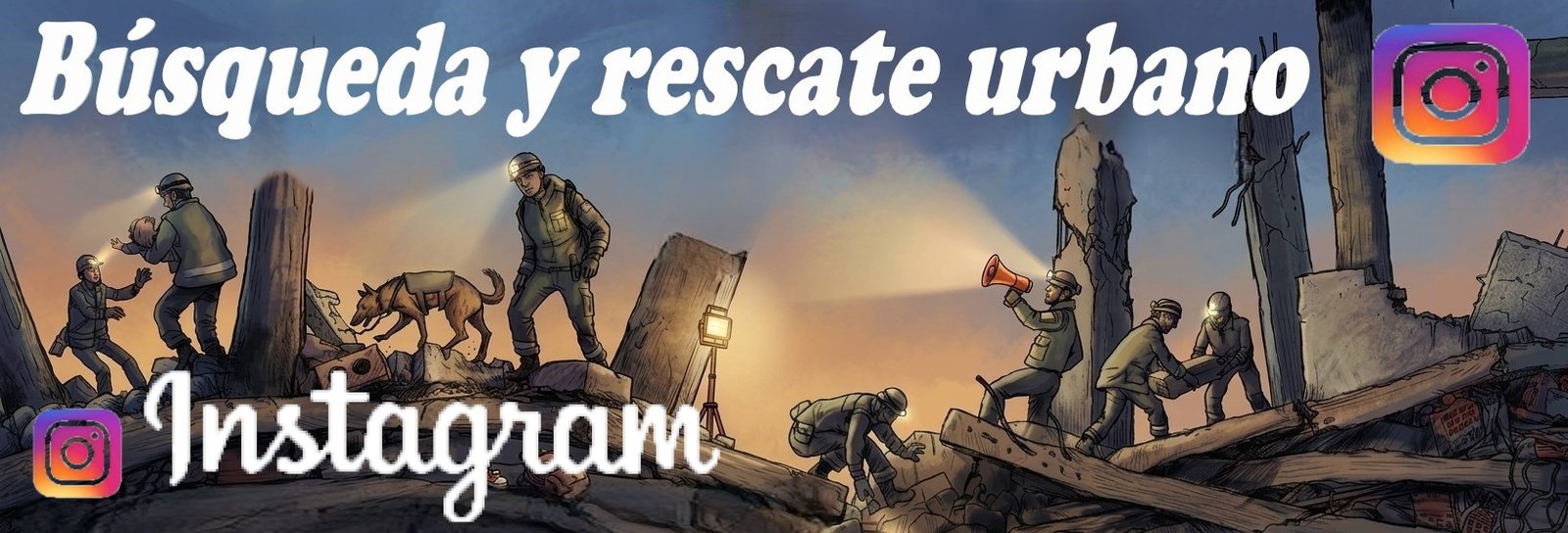 Búsqueda y rescate urbano instagram