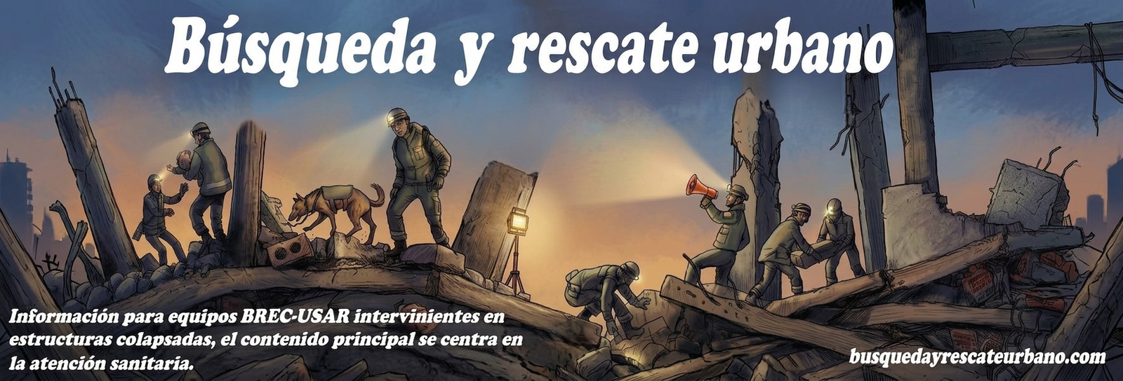 Búsqueda y rescate urbano portada principal